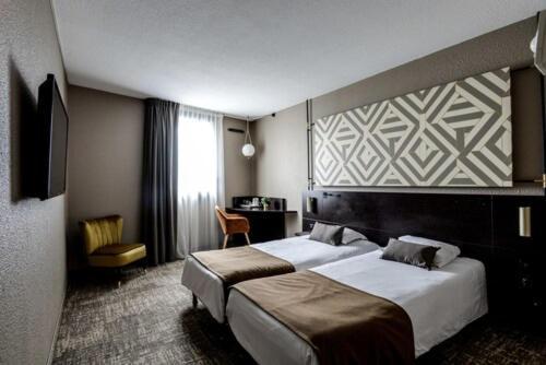 Brit Hotel Du Stade Rennes Ouest Bagian luar foto